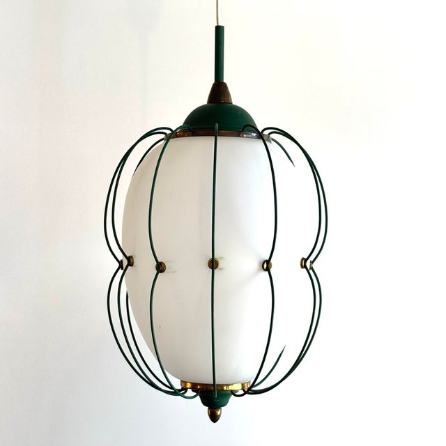 Angelo Lelii Italian 1950’s Pendant by Angelo Lelii for Arredoluce For Sale - Image 4 of 6