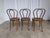1970s Vintage Carved Bentwood Farmhouse Dining Chairs, 1970s, Set of 3 For Sale - Image 5 of 18