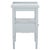 Baby Blue Araminta 1 Drawer Accent Table in Winter Sky For Sale - Image 8 of 9