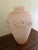 Italian Pink Scavo Glass Amphora Vase in the Roman Style For Sale - Image 4 of 17