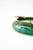 1900 - 1909 Antique Art Nouveau Bohemian Czech Kralik Green Iridescent Glass Ashtray, 1908 For Sale - Image 5 of 9