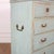 White Swedish Fluted Drawer Front Commode For Sale - Image 8 of 11
