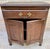 Mid 20th Century Mid-Century French Walnut Side Table with One Drawer and Double Door, 1950s For Sale - Image 5 of 18
