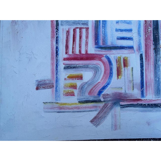 Abstract Composition, 1997, Oil on Canvas For Sale - Image 7 of 18