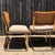 Gold 1980s Vintage Cantilever Cane Marcel Breuer Style Tubular Dining Chairs Upholstered Seats Set of 6 For Sale - Image 8 of 13