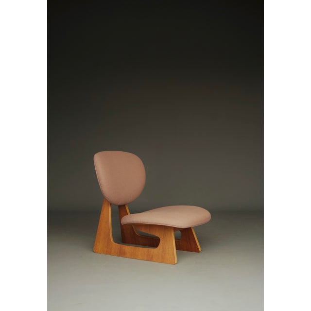 Model 5016 Low Chair by Junzo Sakakura and Daisaku Cho, 1970s For Sale - Image 11 of 18