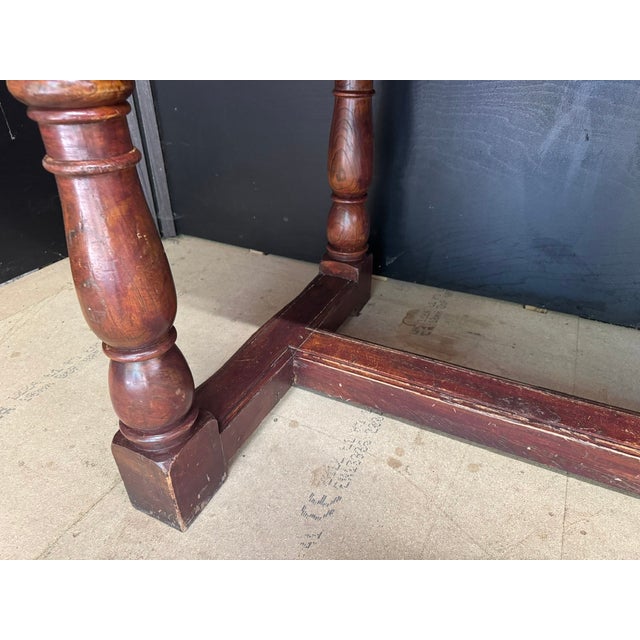 Farmhouse Dining Table, 1920 For Sale - Image 12 of 16