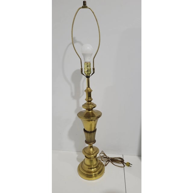 1960s Hollywood Regency Brass Westwood Lamp For Sale - Image 13 of 13