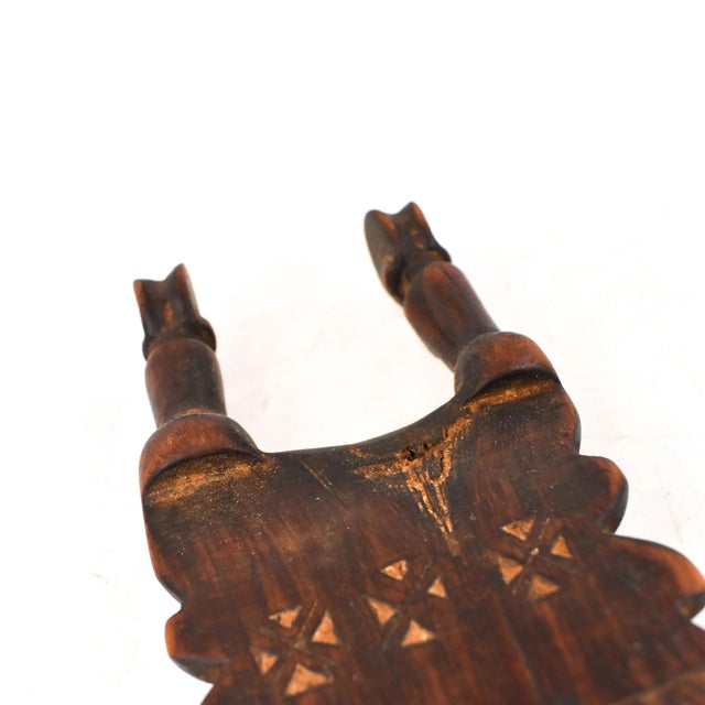 Early 20th Century Nyamwezi Mwana Hiti Figural Comb Tanzania For Sale In Denver - Image 6 of 7
