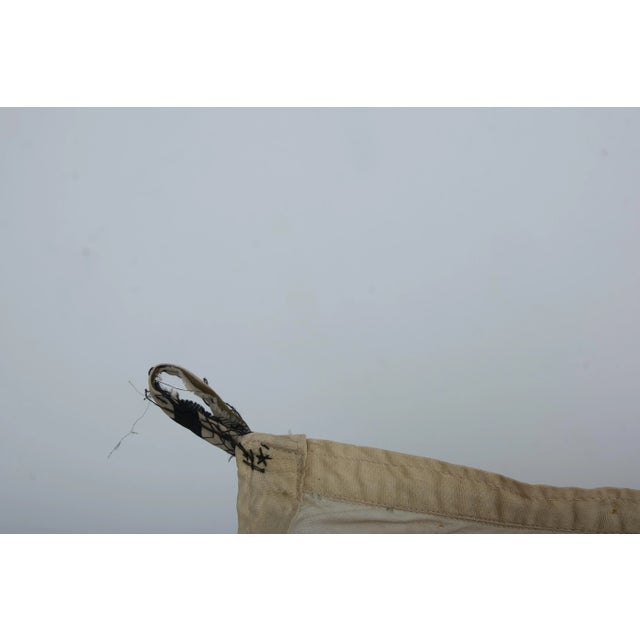 Suzani Wall Hanging Decor - Uzbek Table Cloth - Uzbek Embroidery Neutral Textile, Bohemian Ethnic Tapestry 4'3'' X 4'5'' For Sale - Image 9 of 10