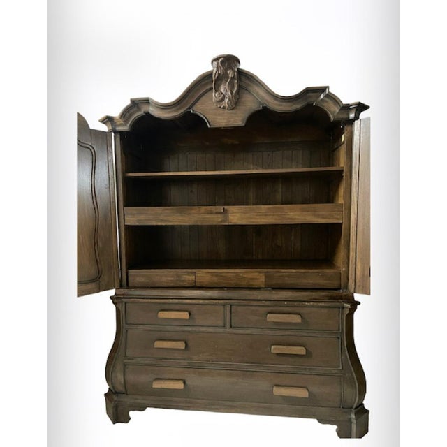 Walnut Sideboard from Florian, 1990s For Sale - Image 3 of 7