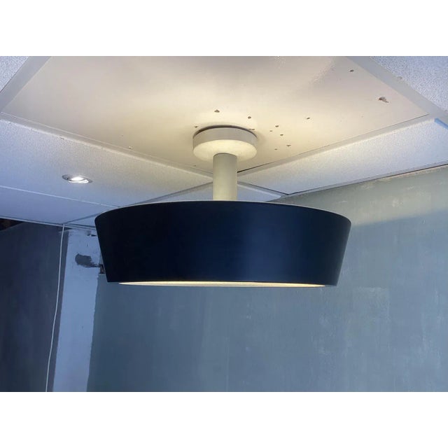 Black Large Dutch Ceiling Lamp from Hiemstra Evolux For Sale - Image 8 of 9