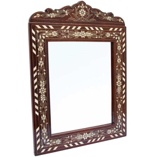 This timeless vintage mirror is the perfect display accent to bring a touch of whimsy and old world to your design style....