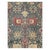 An antique Indian Agra large room size carpet in square format handmade during the early 20th century. Measures: 13' 8" x...