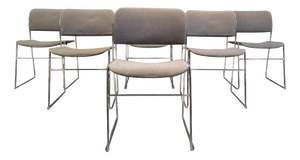 40/4 Chairs by David Rowland for Seid International, 1970s, Set of 6