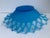 Glass Vintage Westmoreland Doric Lace Blue Satin Glass Oval Centerpiece Bowl For Sale - Image 7 of 9