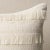 This pillow features Acadia with a knife edge finish. A horizontal fringed stripe, this pattern derives from a textile in...