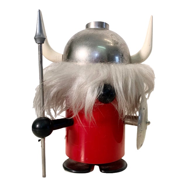 Mid-Century Italian Viking Table Lamp by Enea Ferrari for Lines Zero & Oldtimer Ferrari For Sale