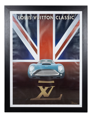 21st Century Waddesdon Manor Original Poster by Razzia for Louis Vuitton, 2004