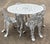 Mid-Century Modern Mid Century Iron Garden Table and 4 Chairs For Sale - Image 3 of 12