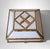 Mid-Century Modern Mid 20th Century Italian Brass and Frosted Opaline Glass Flush Mount Ceiling Light For Sale - Image 3 of 18