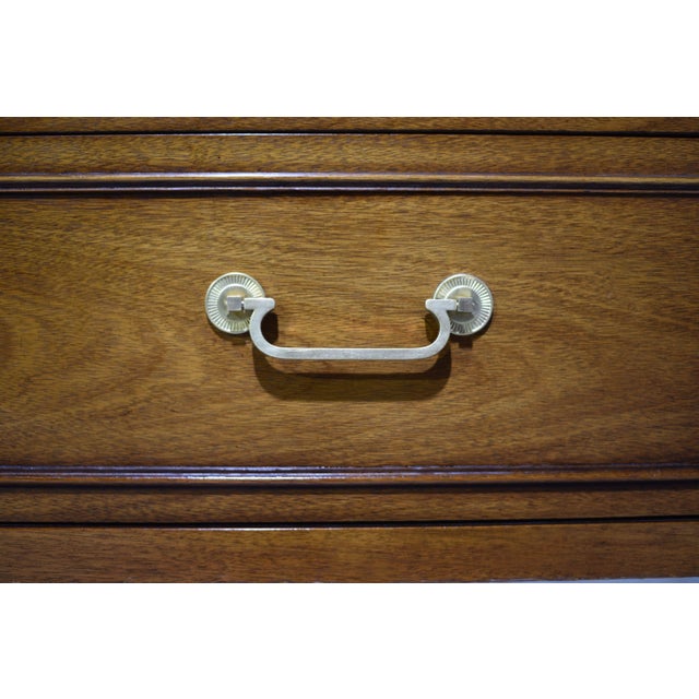 Mid Century Transitional 9 Drawer Dresser by Drexel For Sale In Chicago - Image 6 of 14