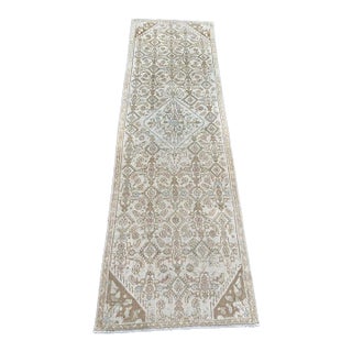 Turkish Vintage Rug 2'9" x 8'9" For Sale