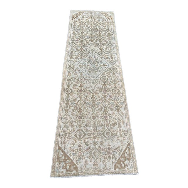 Turkish Vintage Rug 2'9" x 8'9" For Sale
