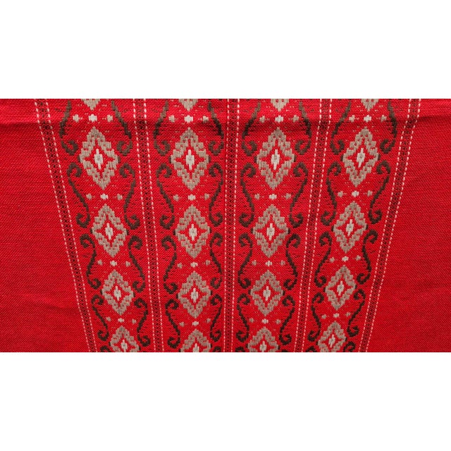 Textile Vintage Kilim Tablecloth, 1970s-1980s For Sale - Image 7 of 9