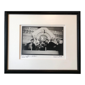 Edward Serotta, Photo Purim Pestalozzi Str Synagogue Berlin Vintage Silver Gelatin Photograph, c.1990s