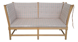 Spokeback Sofa in Cotil Fabric by Børge Mogensen, 1981