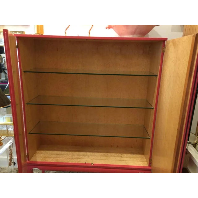 1960s Stunning Maison Jansen Two-Door Cabinet For Sale - Image 5 of 8