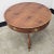 Wm A. Berkey George III Style Yew Wood Drum Rolling Center Table For Sale - Image 4 of 11