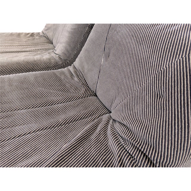 Modular Fabric Sofa and Coffee Table, 1970s, Set of 5 For Sale - Image 9 of 10