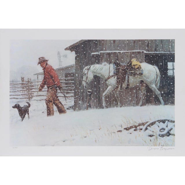 Duane Bryers, Ornery Day, Lithograph For Sale