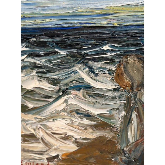 Einar Emland, Figures, 1960s, Oil on Canvas, Framed For Sale - Image 9 of 18