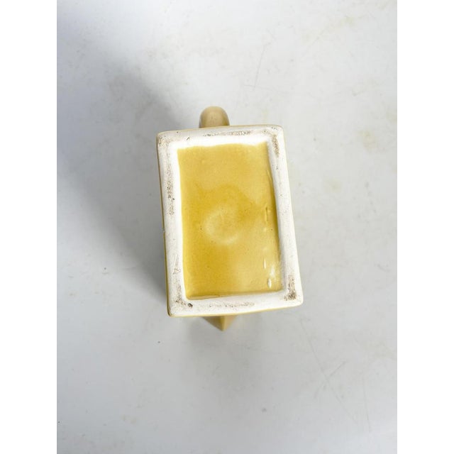 Ceramic Yellow Ceramic Jug, France, 1970 For Sale - Image 7 of 12