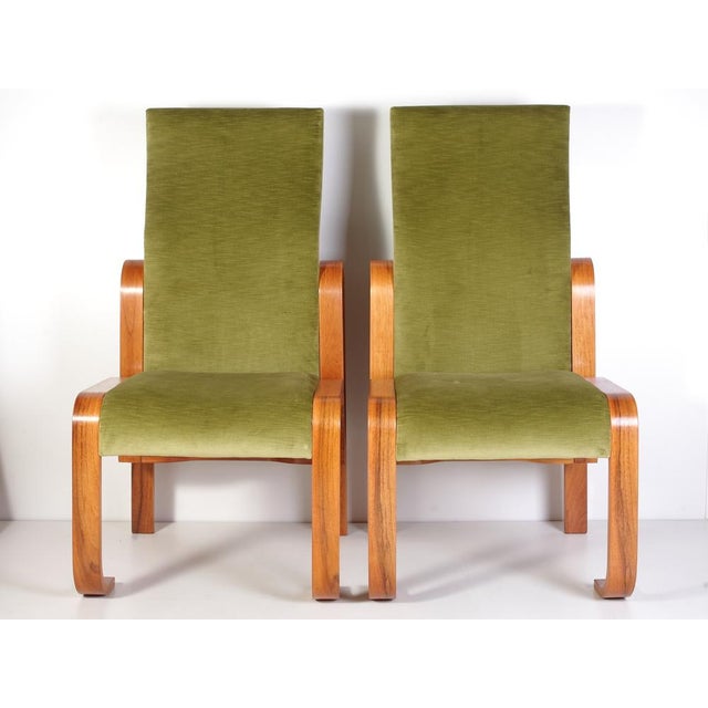 1970s Set of Mid-Century Brutalist Armchairs by Jan Bocan for Ton, 1972 For Sale - Image 5 of 18
