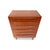 Wood Vintage Danish Mid-Century Six-Drawer Teak Tallboy Dresser 1960s For Sale - Image 7 of 7