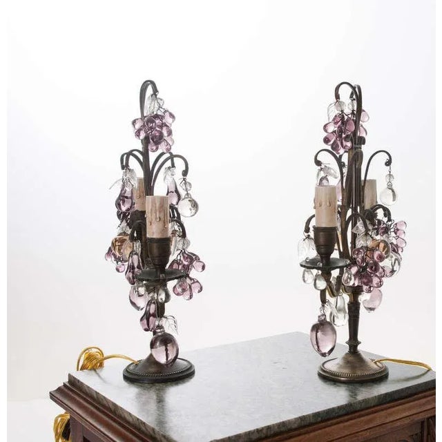 French 19th Century Candelabra Table Lamps - A Pair For Sale In Baton Rouge - Image 6 of 10