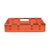 2020s Orange Leather Tray For Sale - Image 5 of 12