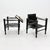 Iconic danish safari chairs – aage bruun & son, 1960s add timeless scandinavian design to your home with this pair of...