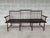 Rustic Primitive Birdcage Style 72" Maple and Walnut Eight Leg Deacons Bench For Sale - Image 3 of 12