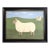 Contemporary 'Daphne' Original Naïve Style Animal Oil Painting by British Artist Matt Rix, Framed For Sale