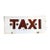 Vintage Taxi Sign, 1970s For Sale