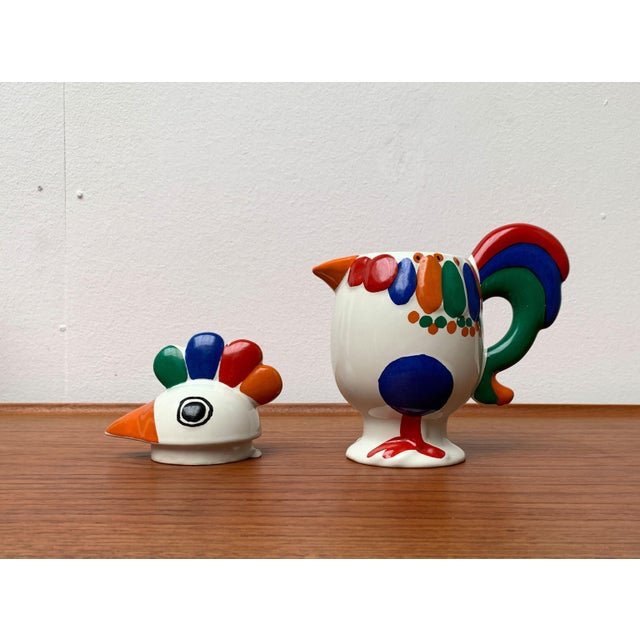 Vintage Ceramic Chicken Tea or Coffee Pot, 1970s For Sale - Image 5 of 18