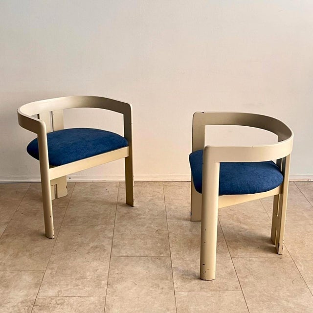 Pigreco Chairs by Tobia Scarpa for Gavina, 1960s, Set of 2 For Sale - Image 9 of 9