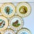 1980 Vintage Arts & Crafts English Bone China Owl Dinner Plates -Set of 8. For Sale - Image 6 of 18