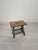 Small Rustic Wood Stool, 1965 For Sale - Image 12 of 12
