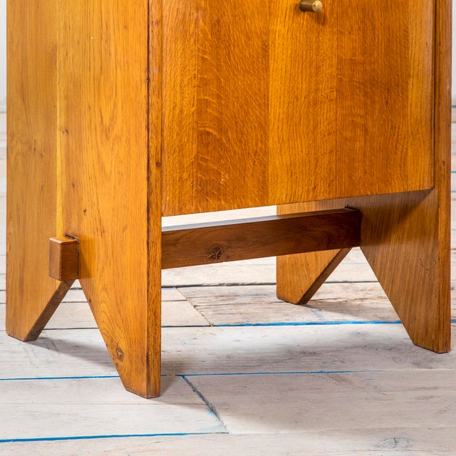 Bedside Tables with Wooden Frame from Isa Bergamo, 1950s, Set of 2 For Sale - Image 4 of 7